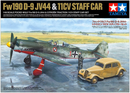 Tamiya / Fw190D-9 JV44 & 11CV Staff Car 1/48
