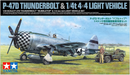 Tamiya / P-47D Thunderbolt & 1/4t 4x4 Light Vehicle 1/48