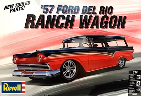 Revell / 1957 Ford Del Rio Ranch Wagon 1/25