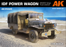 IDF Power Wagon WM300 Cargo Truck w/winch 1/35