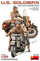 MiniArt / US Soldiers w/ WLA motorcycles 1/35