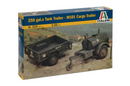 Italeri / 250 Gal. Tank Trailer & M101 Cargo Trailer 1/35
