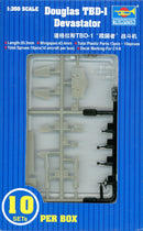 Trumpeter / TBD-1 Devastator Aircraft Set for USS Hornet (10/Bx) 1/350