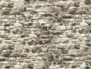 Noch / Building Material Cardboard Sheet, Granite Block 25-3/16 x 5-7/8" 64 x 15cm / HO Scale