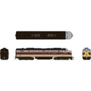 RAPIDO / EMD E8A WITH DC/DCC/SOUND: ERIE LACKAWANNA - GREY AND MAROON: