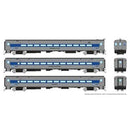 Rapido | P-S Comet Commuter MNCR 2 Coach and Cab Car Set - Ready to Run | HO Scale