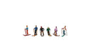Woodland Scenics / Snow Skiers - Scenic Accents(R) / HO scale