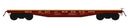 Intermountain / 42' Fish Belly Flat Car Boston & Maine / HO Scale