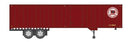 Rapido / Fruehauf 40' Exterior-Post Volume Van Trailer, Side Door - Assembled / HO Scale