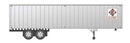 Rapido / Fruehauf 40' Exterior-Post Volume Van Trailer - Assembled / HO Scale