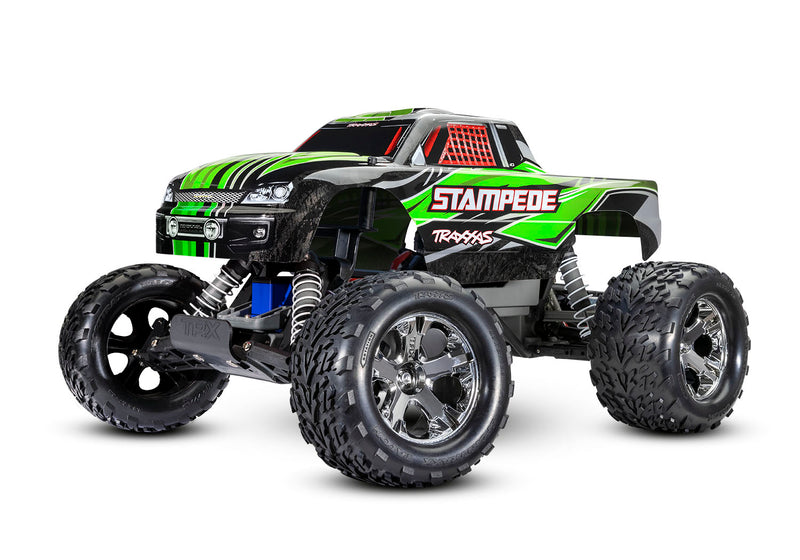 Traxxas / Stampede®: 1/10 Scale Monster Truck with TQ 2.4GHz radio system (Green)