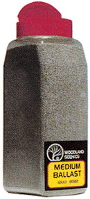 Woodland Scenics / Ballast Shaker - 32oz 907g - Fine / HO Scale