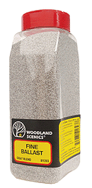 Woodland Scenics / Ballast Shaker - Fine - 32oz 907g