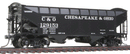 InterMountain | AAR Alternate Standard Offset-Side 2-Bay Open Hopper - Ready to Run