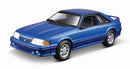 1993 Ford Mustang SVT Cobra in Metallic Blue - Assembly Line Diecast Metal Model Kit - Skill Level 2