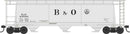 Bowser / 3-Bay Cylindrical Covered Hopper - Ready to Run - Executive Line