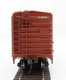40' ACF Modernized Welded Boxcar w/8' Youngstown Door - Ready to Run - Erie-Lackawanna