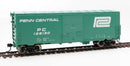 40' ACF Modernized Welded Boxcar w/8' Youngstown Door - Ready to Run - Penn Central