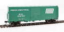 40' ACF Modernized Welded Boxcar w/8' Youngstown Door - Ready to Run - Penn Central