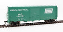 40' ACF Modernized Welded Boxcar w/8' Youngstown Door - Ready to Run - Penn Central