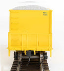 40' Ortner 100-Ton Open Aggregate Hopper Blue Circle Cement WBCX