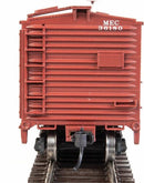 40' Single-Sheathed Composite ARA Boxcar with Murphy Ends - Ready To Run -- Maine Central