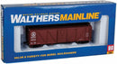 40' Single-Sheathed Composite ARA Boxcar with Murphy Ends - Ready To Run -- Maine Central