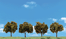Woodland Scenics / Orange Trees - Woodland Classics(TM) Ready Made Trees(TM)