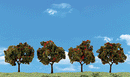 Woodland Scenics / Apple Trees - Woodland Classics(TM) Ready Made Trees(TM)