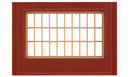 DPM / 1-Story Steel Sash Windows / HO Scale