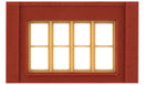 DPM / 1 Story Victorian Window 4 / HO Scale