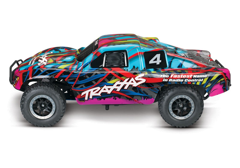 Nitro Slash: 1/10-Scale Nitro-Powered 2WD Short Course Racing Truck with TQi Traxxas Link™ Enabled 2.4GHz Radio System and Traxxas Stability Management (TSM)®
