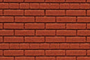 Chooch / Flexible Dark Red Brick Wall Sheet 2-Pack