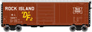 Atlas / P-S PS-1 40' Boxcar w/8' Door, 12 Stiffener Roof - Ready to Run - Master(R) / N Scale