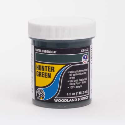 Woodland Scenics / Water Undercoat - Water System - 4oz 118mL