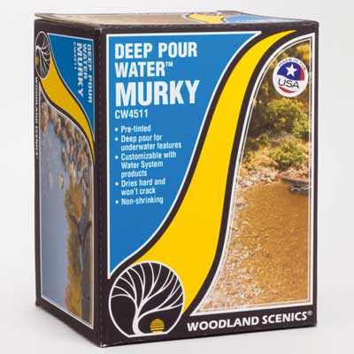 Woodland Scenics / Deep Pour Water(TM) - Water System - 12oz 355mL