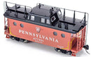 Bowser 43397 - N5c Cabin Caboose Pennsylvania (PRR) 477995 Sh. Key. North. Reg. w/Trainphone, Rpkd 2-55 - HO Scale