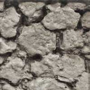Chooch / Flexible Dry-Stack Blasted Rock Sheet, Large for HO, S & O Scales - 3-3/4 x 12" 9.5 x 30.5cm