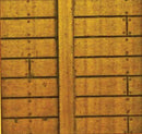 Chooch / Flexible Timber Retaining Wall, Large for HO, S & O Scales 3-3/4 x 12" 9.5 x 30.5cm