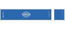 Atlas / 40' Standard-Height Container 3-Pack - Assembled / HO Scale