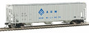 55' Evans 4780 Covered Hopper - Ready To Run -- Archer Daniels Midland