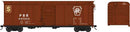 Bowser / Class X-31a 40' Inset-Roof Single-Door Boxcar - Ready to Run - Pennsylvania Railroad