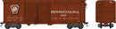 Bowser / Class X31a 40' Double-Door Flush-Roof Boxcar - Ready to Run - Pennsylvania Railroad