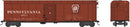 Bowser / Class X32 Single-Door Boxcar - Ready to Run - Pennsylvania Railroad