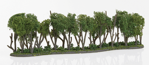 Woodland Scenics / Hedge Row - Woodland Classics(TM) Ready Made Trees(TM)