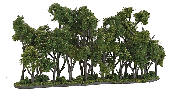 Woodland Scenics / Hedge Row - Woodland Classics(TM) Ready Made Trees(TM)