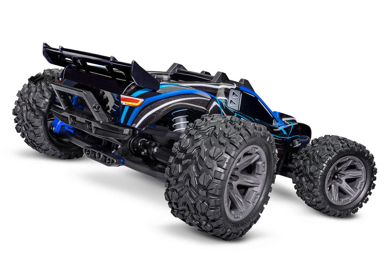 Traxxas / Rustler 4X4 Brushless: 1/10 Scale 4WD Stadium Truck (Blue)