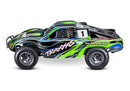 Traxxas / Slash 4X4 Brushless: 1/10 Scale 4WD Short Course Truck Model (Green)