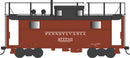 PREORDER Bowser HO 43374 PRR Class N5 Steel Cabin Car (Caboose), Pennsylvania Railroad