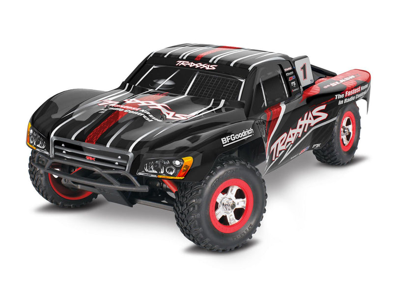 Traxxas / 1/16 Scale Slash: 4X4 Short Course Truck w/USB-C (Black)